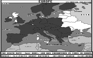 Geography Tutor atari screenshot